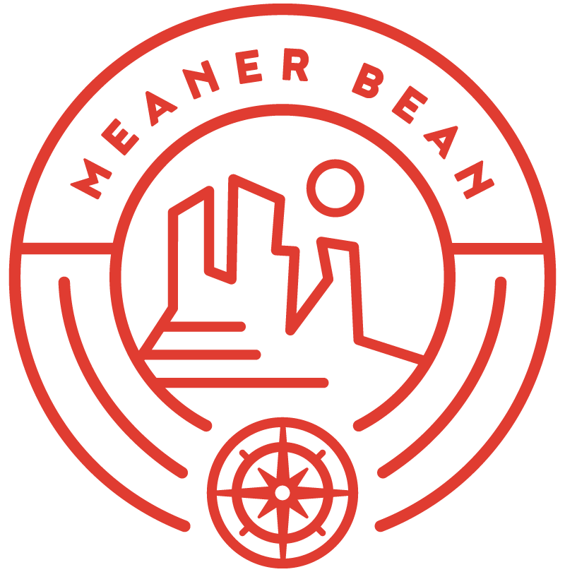 Meaner Bean Badge