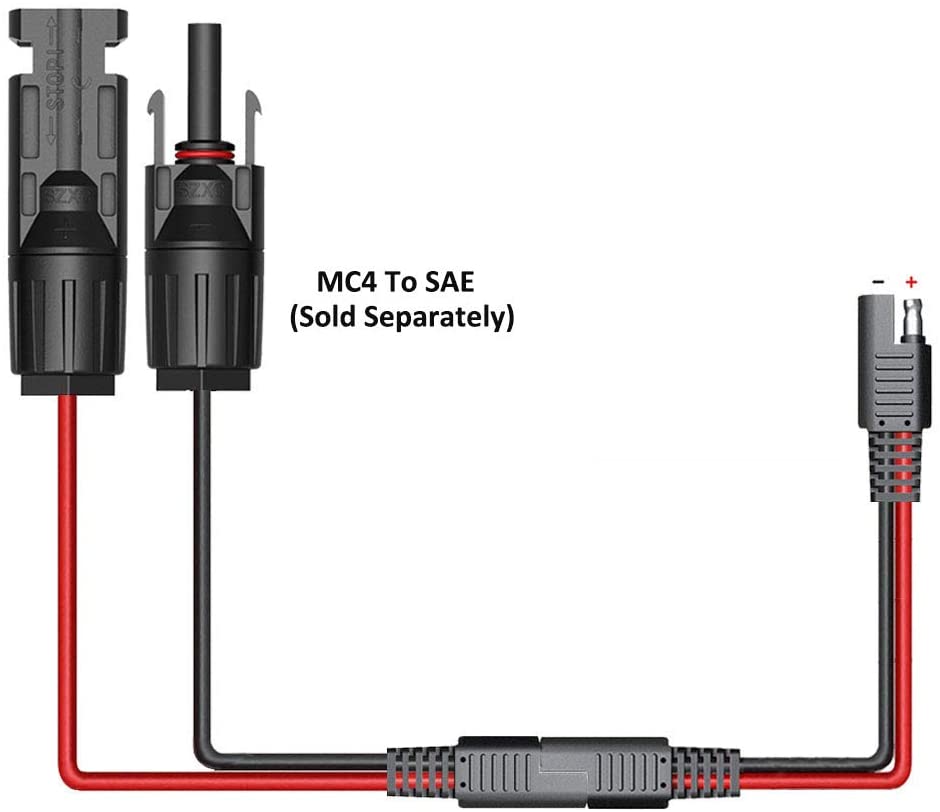 SAE auf O-Typ Terminalkabel Leitung Solar Sicherung Verlängerung Kabel 