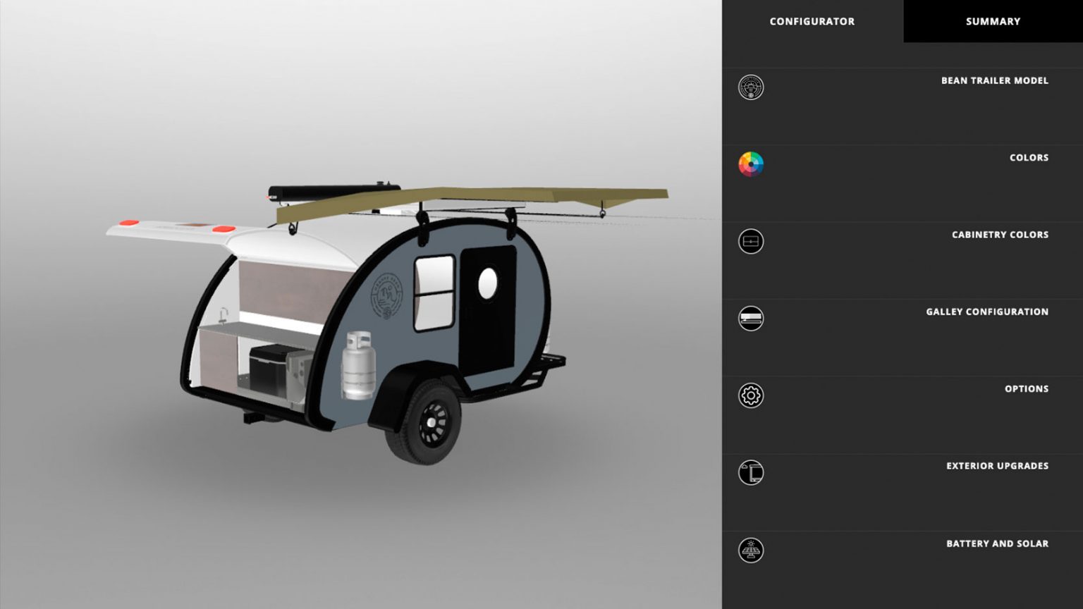 Teardrop Trailers Made in Utah Bean Trailer