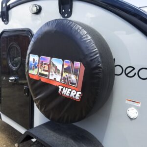 A spare tire that begs the question: “where are you headed next?”