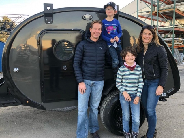 Family teardrop trailer, family size teardrop trailer, family camping teardrop trailer, family camping in a teardrop, family teardrop campers, large family teardrop, teardrop trailer for family of 5,