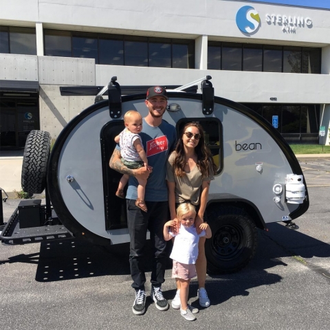 Family teardrop trailer, family size teardrop trailer, family camping teardrop trailer, family camping in a teardrop, family teardrop campers, large family teardrop, teardrop trailer for family of 5,