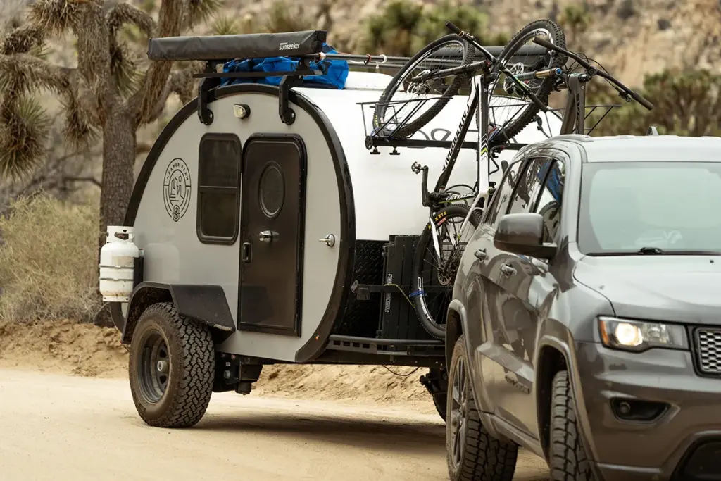 Bean Trailer with bike rack