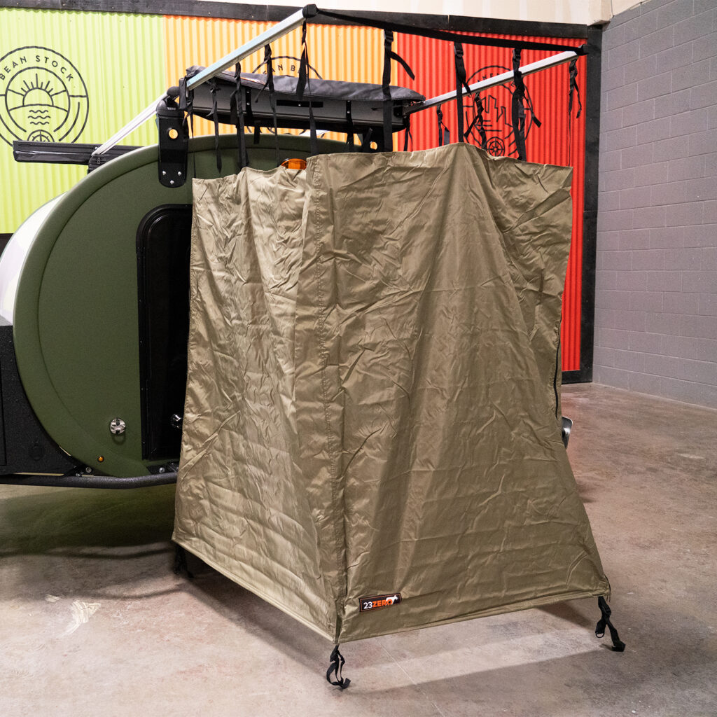 23 Shower Enclosure Bean Trailer