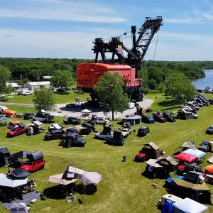 See Bean Trailer at Big Iron Overland Rally