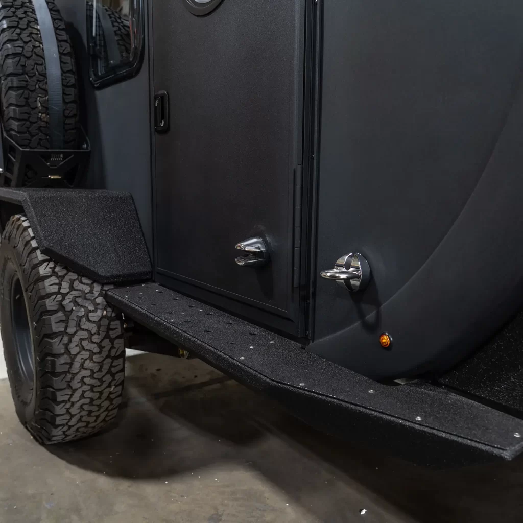 Rock sliders on the Black Bean