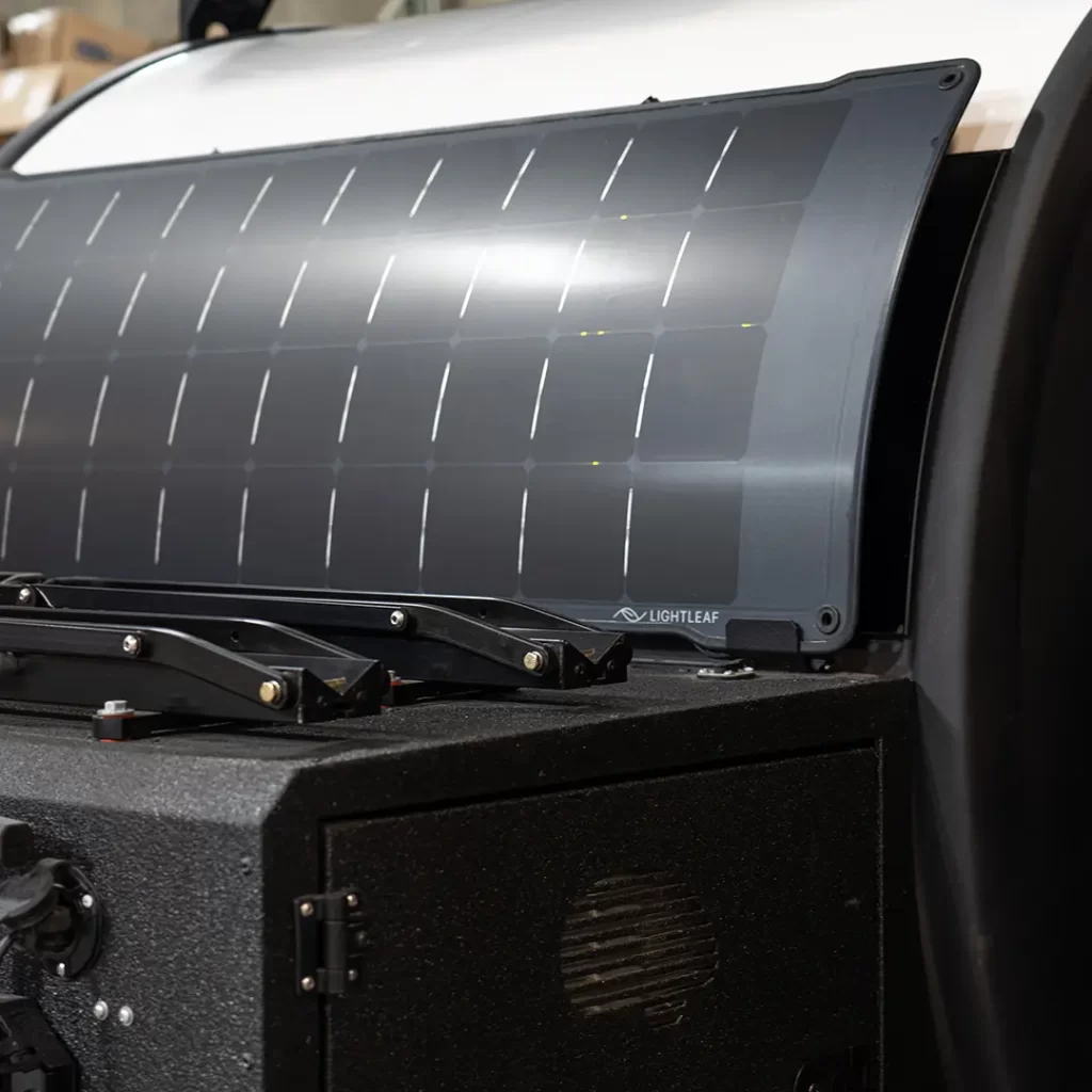 Lightleaf solar panel