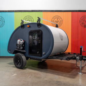 Bean Stock 2.0 Off-Road Teardrop Camper Trailer Lightweight, Adventure-Ready, Insignia Blue, I-222