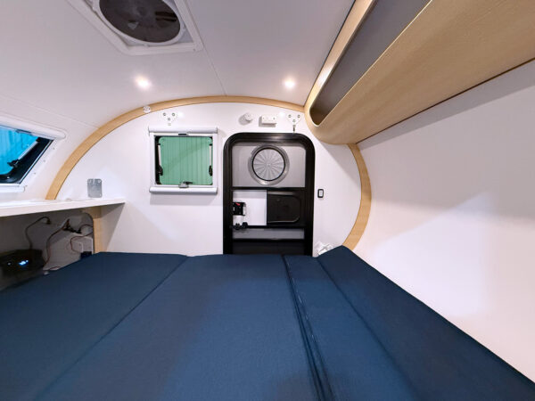 Bean Stock 2.0 Off-Road Teardrop Camper Trailer Lightweight, Adventure-Ready, Kahaki, I-206 - Image 3