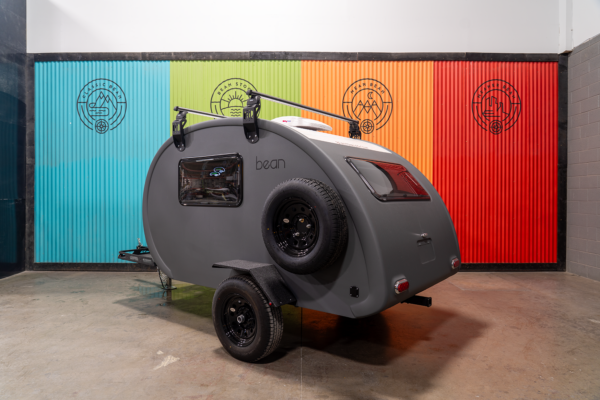 Bean Stock 2.0 Off-Road Teardrop Camper Trailer Lightweight, Adventure-Ready, Basalt Grey, I-193 - Image 3