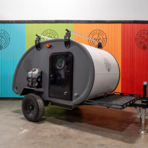 Bean Stock 2.0 Off-Road Teardrop Camper Trailer Lightweight, Adventure-Ready, Basalt Grey, I-193