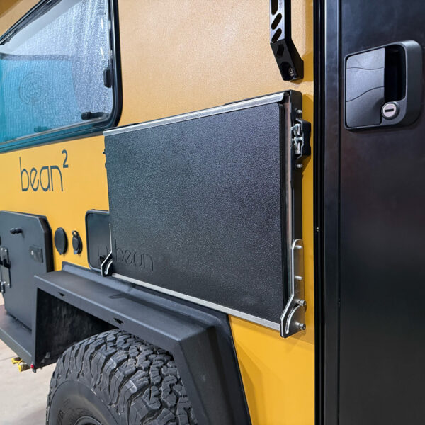 Black Bean Wall Mounted Table | Bean Trailer Manufacturing - Image 3