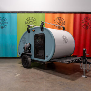 Bean Stock 2.0 Off-Road Teardrop Camper Trailer Lightweight, Adventure-Ready, Alien Dawn, I-208