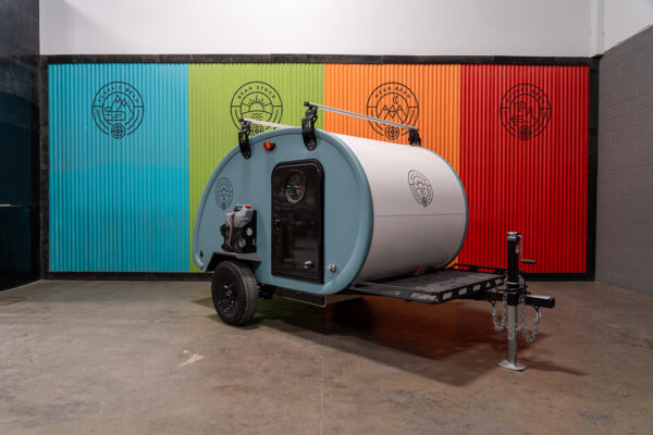 Bean Stock 2.0 Off-Road Teardrop Camper Trailer Lightweight, Adventure-Ready, Alien Dawn, I-208