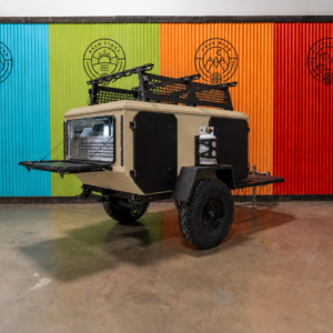 Bean Pod Off-Road Gear Hauler Trailer Adventure-Ready Sand Brown