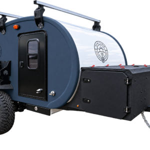 Bean Stock 2.0 Off-Road Teardrop Camper Trailer Rugged, Capable, Lightweight, Adventure-Ready, Insignia Blue I-263