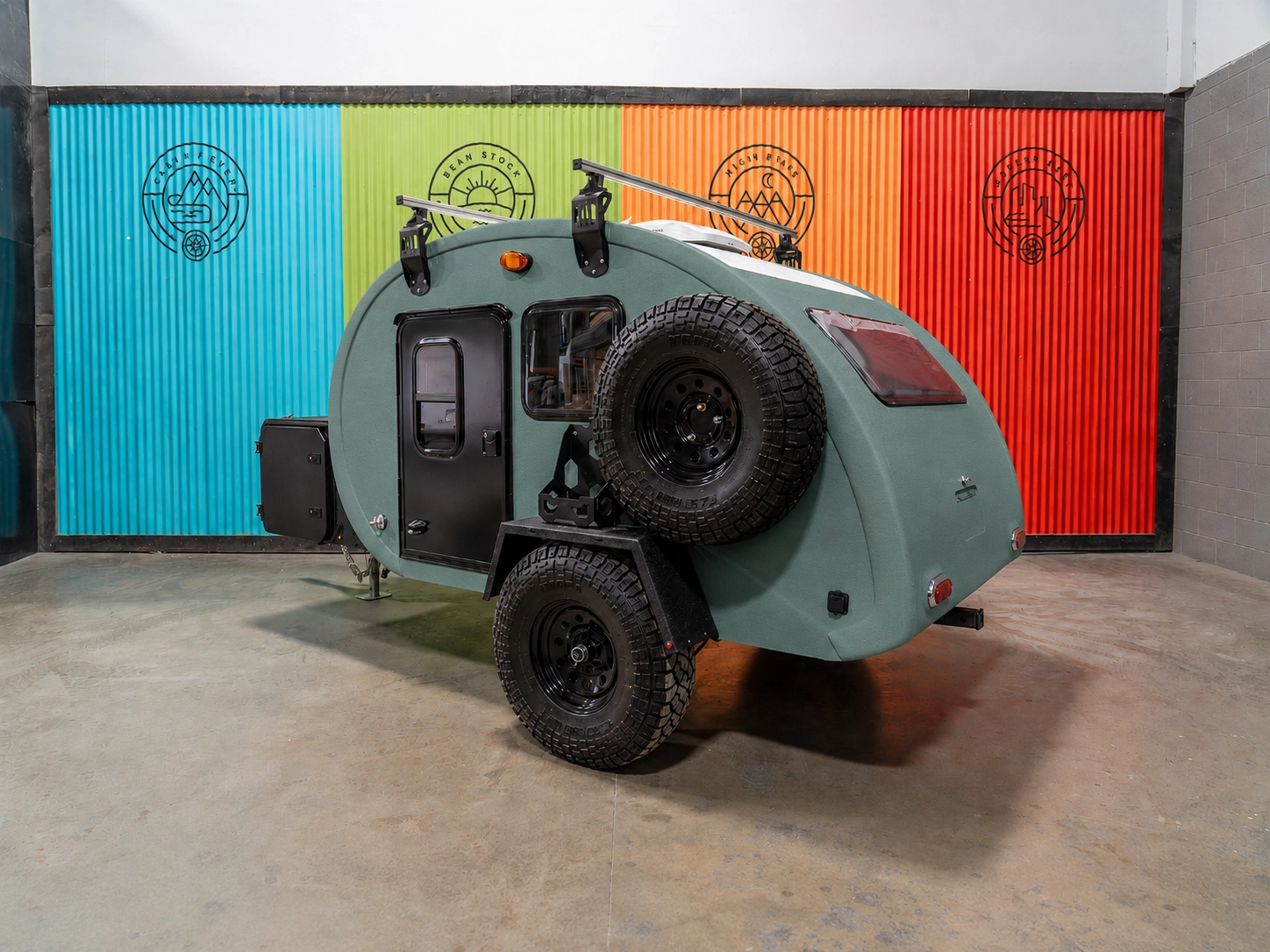 Bean Stock X Off-Road Teardrop Camper Trailer Lightweight, Adventure-Ready, All Nighter I-252 - Image 3