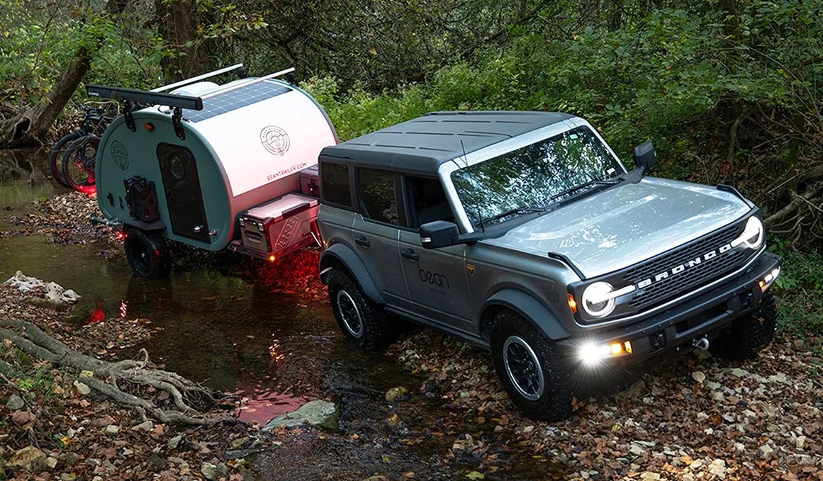 Bean Stock 2.0 off-road teardrop trailer
